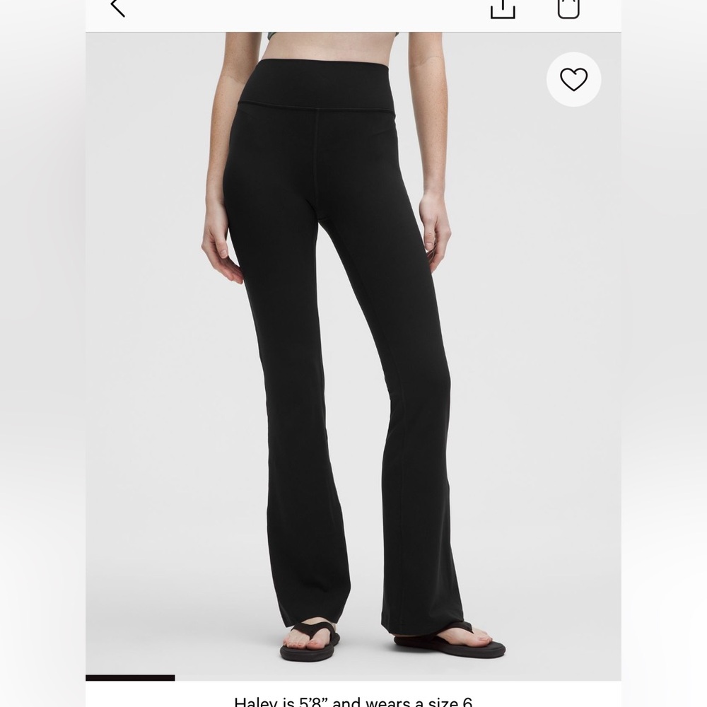 Lululemon Groove Nulu High Rise Flared Pant